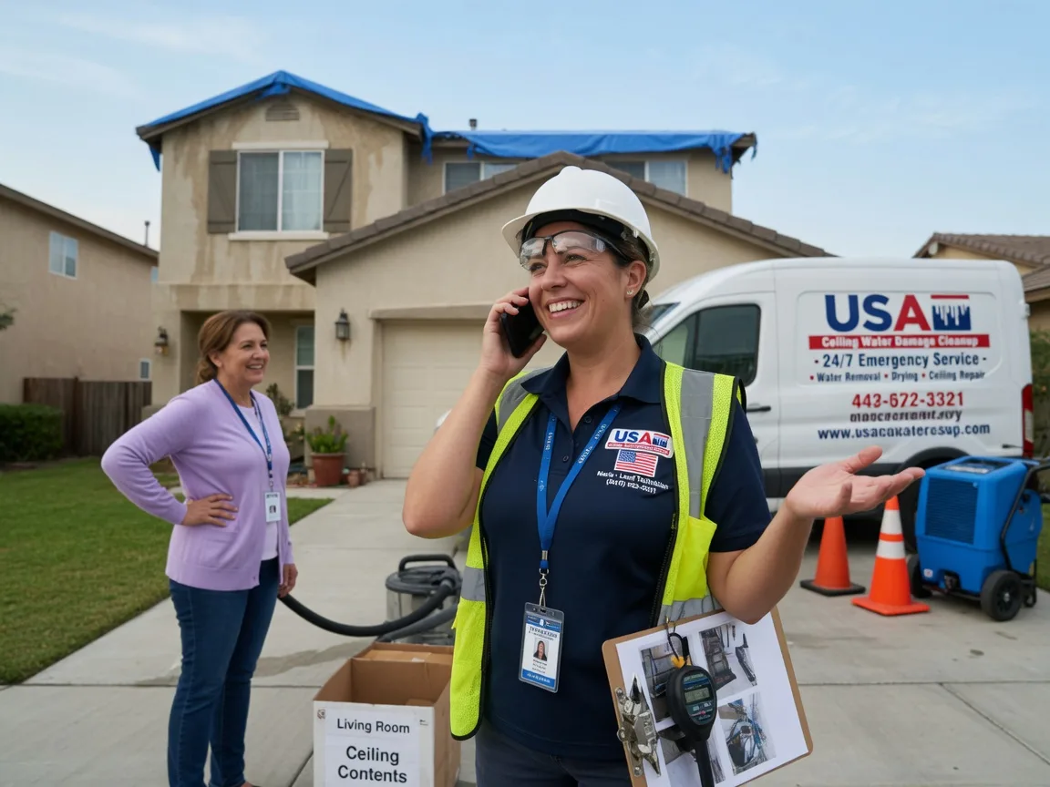 Ceiling Water Damage Restoration Kaktovik, AK FAQs